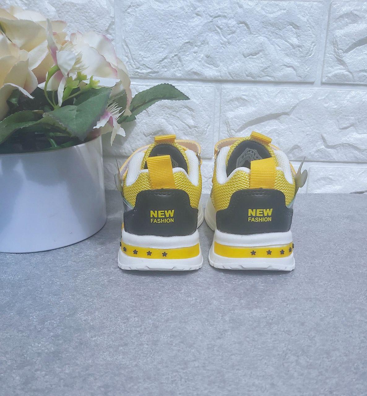 Кросівки для хлопчика 999 р. 22 14 см Сіро-жовтий (999) - фото 3 Кросівки для хлопчика 999 р. 22 14 см Сіро-жовтий (999) - фото 3