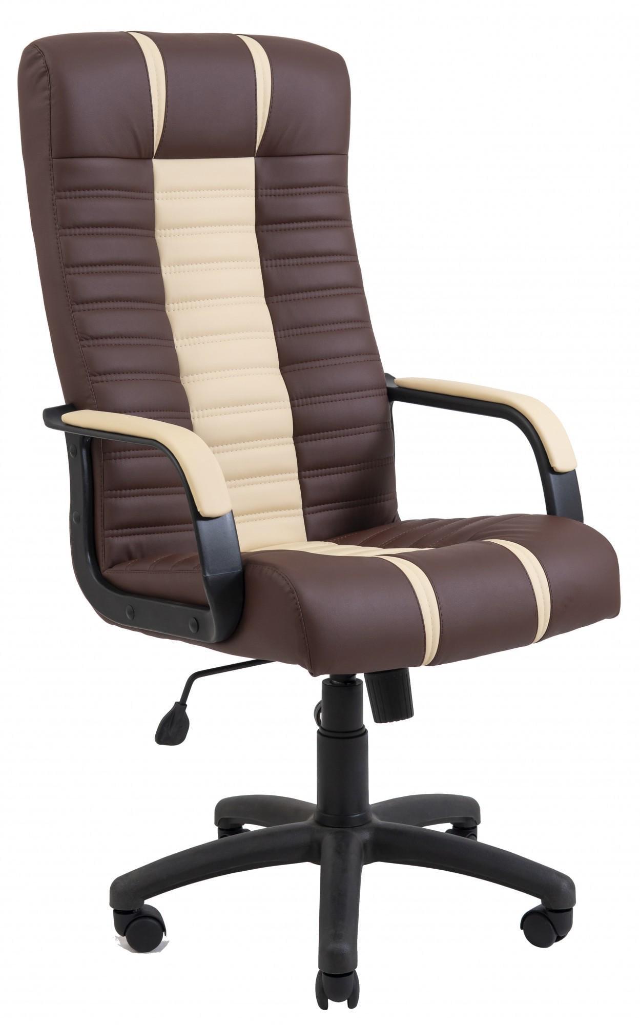 Крісло Atlant Fly 2231-2207 підлокітник пластик М3 MultiBlock Бежево-коричневий