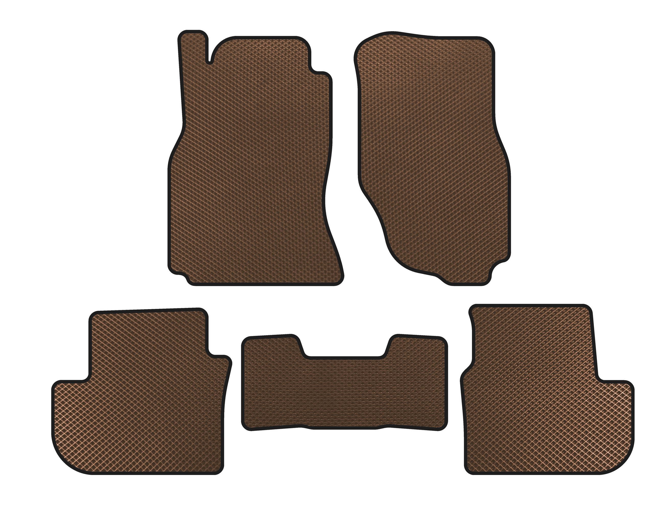 Коврики EVA Digital Designs для Infiniti G35 2003-2007 гг. Коричневый (141665)