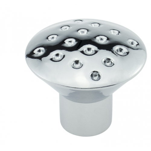 Ручка мебельная кнопка Sigma 23 мм x d 27 мм Хром (714070)