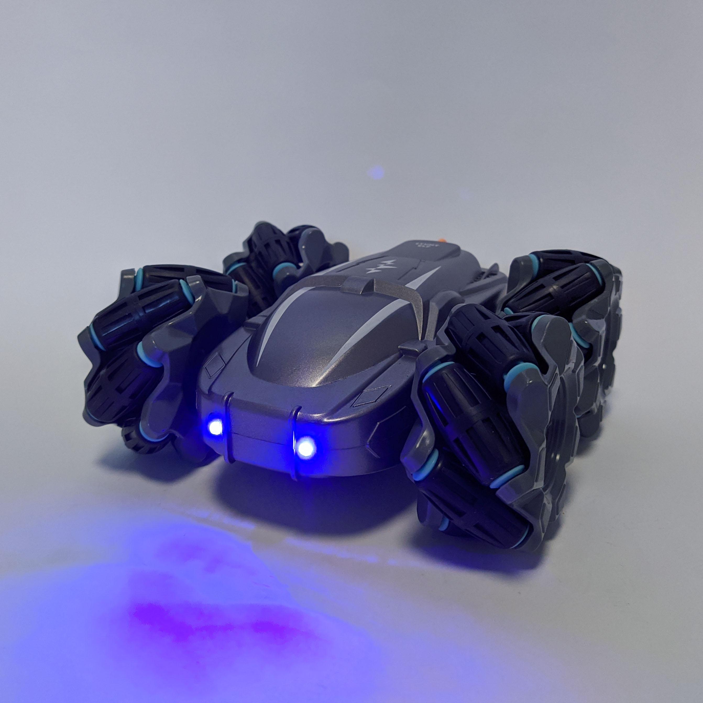 Трюковая машинка перевертыш 15 см JZL сенсорный пульт Серый (04921s) - фото 2 Трюковая машинка перевертыш 15 см JZL сенсорный пульт Серый (04921s) - фото 2