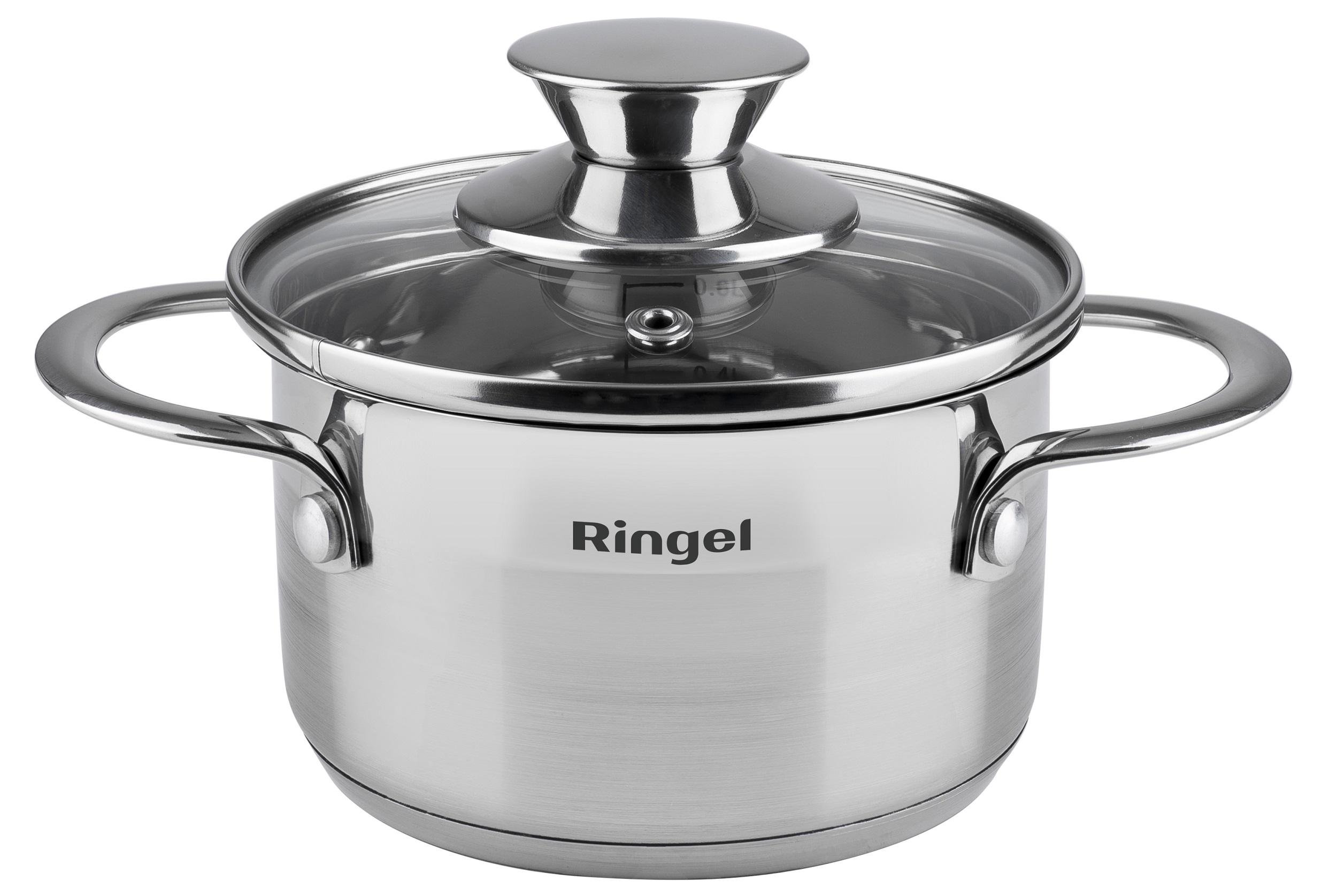 Кастрюля Ringel Kinder 12 см 0,6 л с крышкой (UG-RG-2006-12)