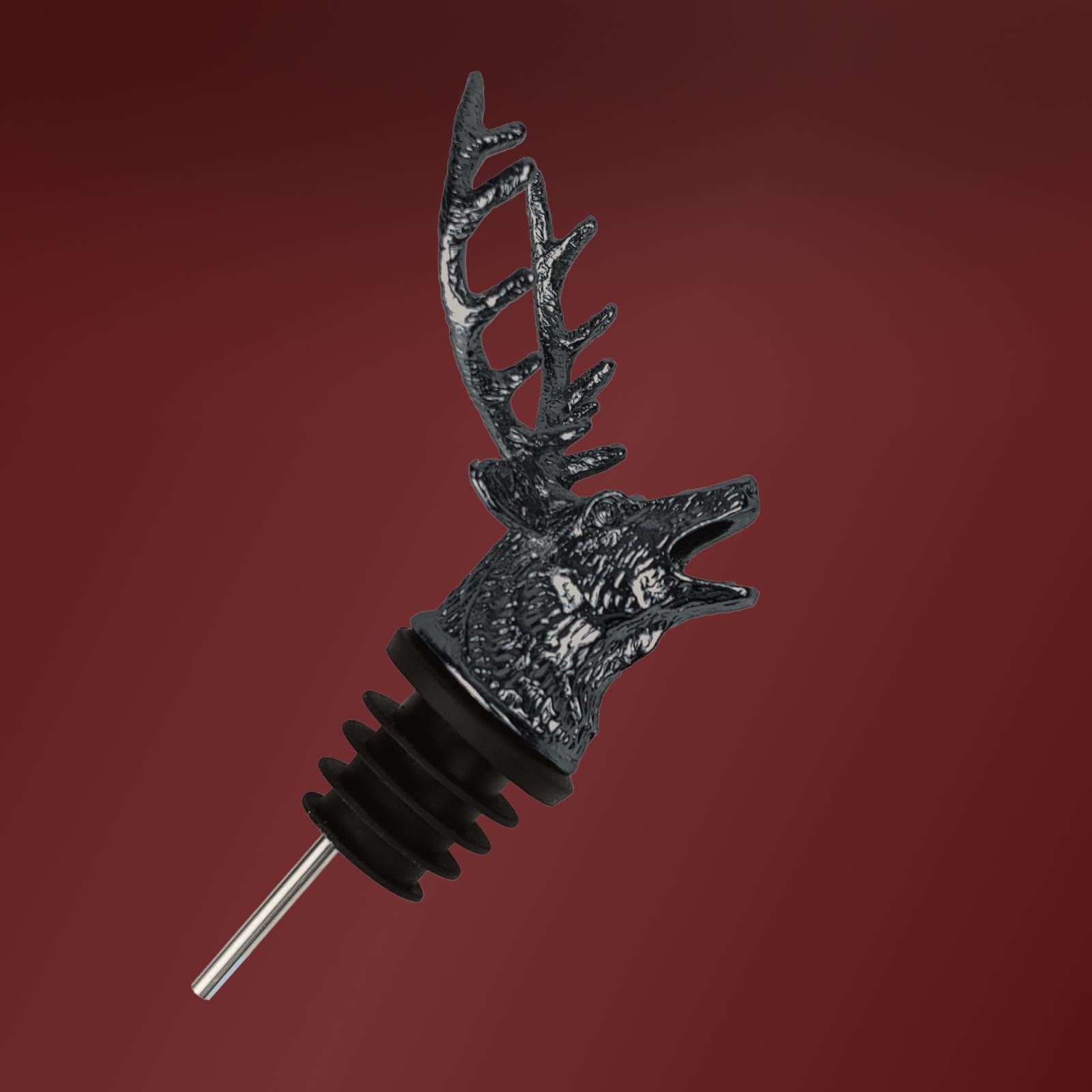 Гейзер для бутылок Olin&Olin в форме Оленя барный для коктейлей Черный (9703-PO-d-b) - фото 3 Гейзер для бутылок Olin&Olin в форме Оленя барный для коктейлей Черный (9703-PO-d-b) - фото 3