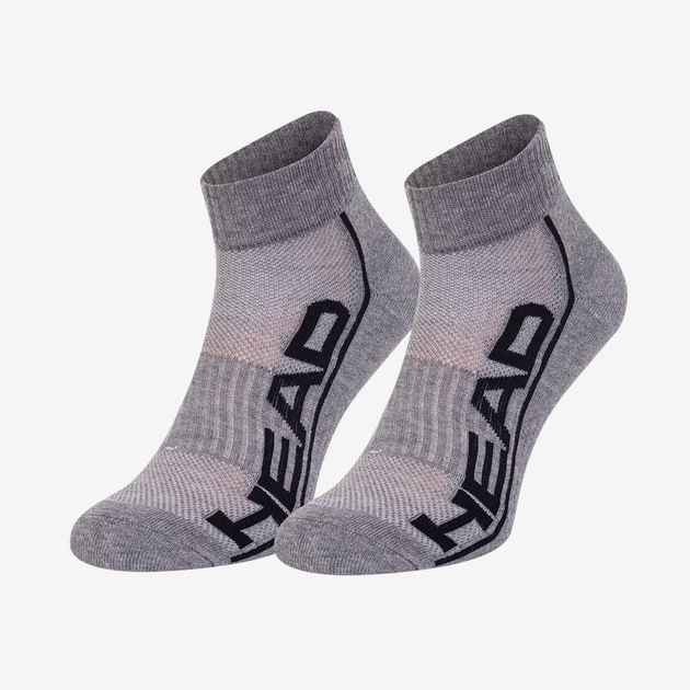 Шкарпетки Head Performance quarter 2-pack р. 35/38 Сірий (791019001-008)