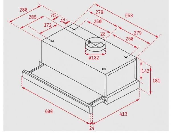 Витяжка кухонна Teka WISH Easy TL 6310 Білий (40474251) - фото 2