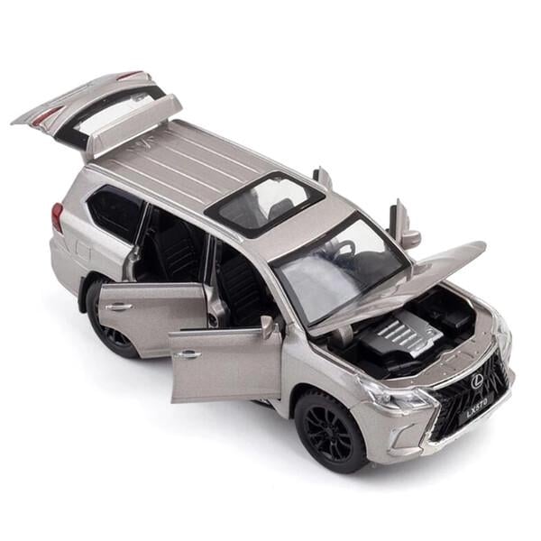Машинка Lexus LX570 TK Union Group моделька 16 см Сірий (59876)