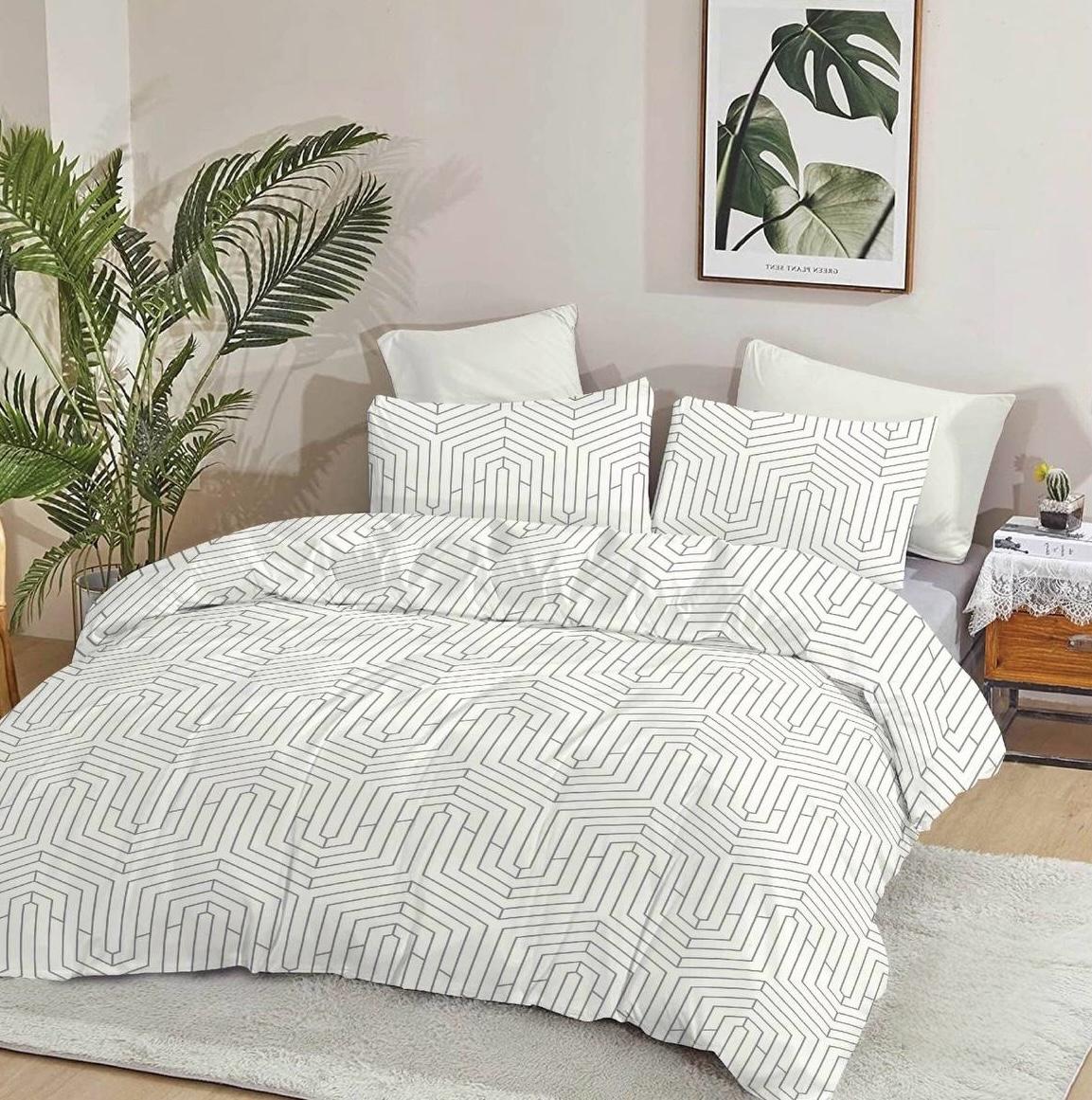 Комплект постільної білизни Vital Textile Голд Люкс бязь євро 200x220 см (BLе-1059)