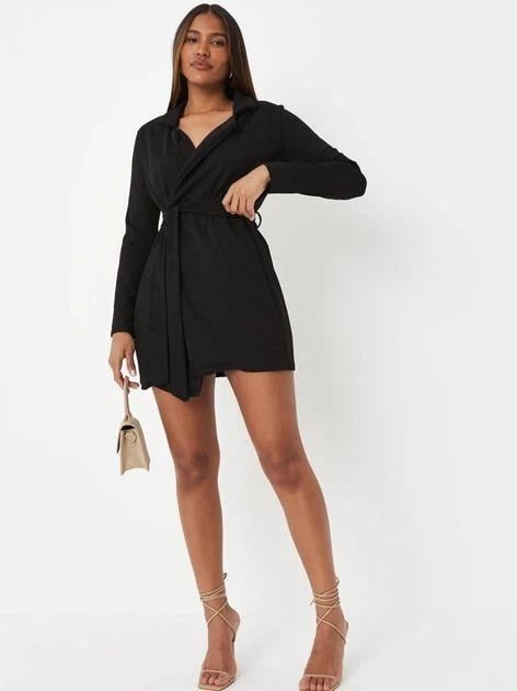 Платье Missguided WXDD931144 р. 38 Черный