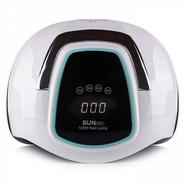 Лампа для маникюра и педикюра UV Lamp SUN-BQ6T 108 W на две руки с ручкой