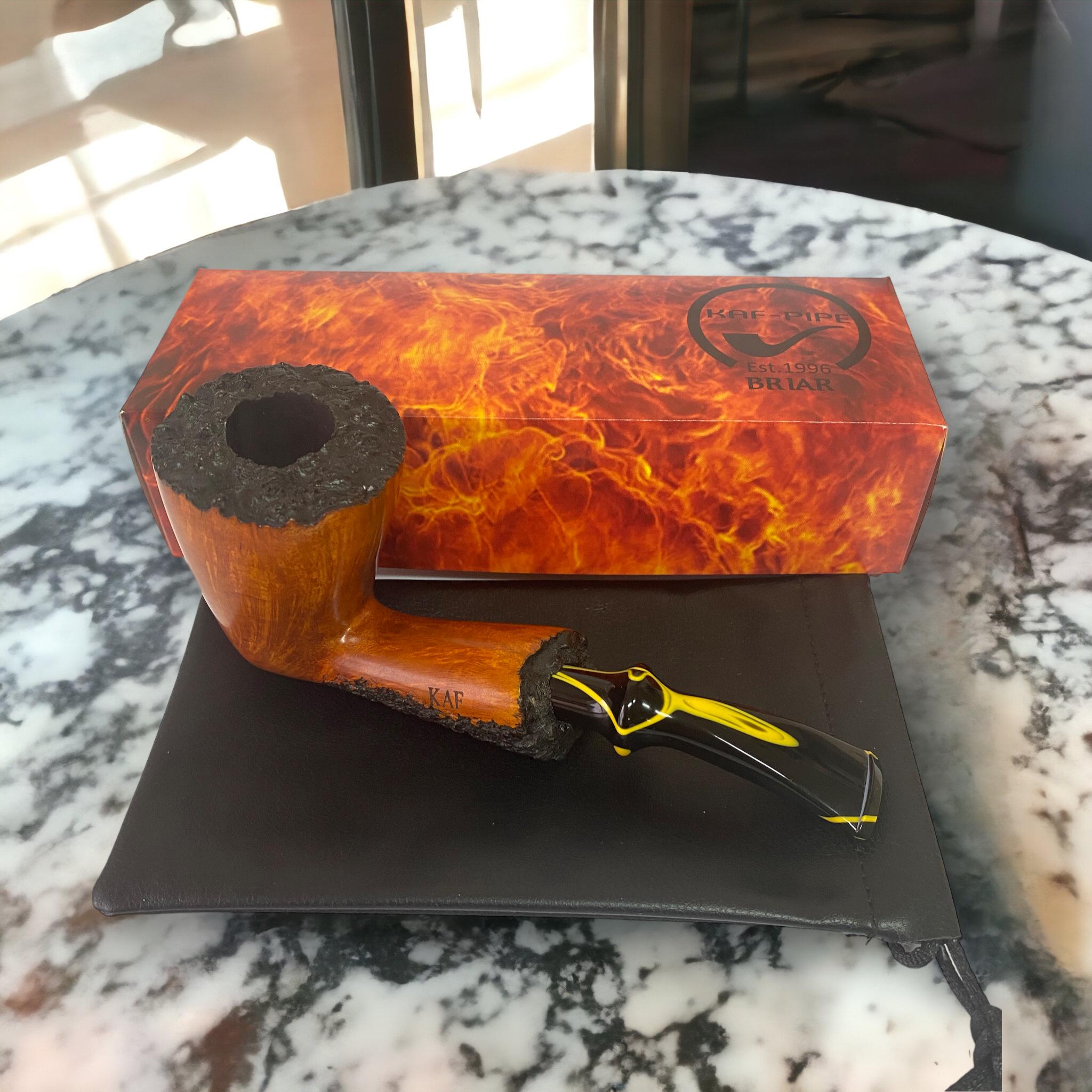 Курильна трубка KAFpipe FREEHAND №724 з дерева Бріар 156 мм