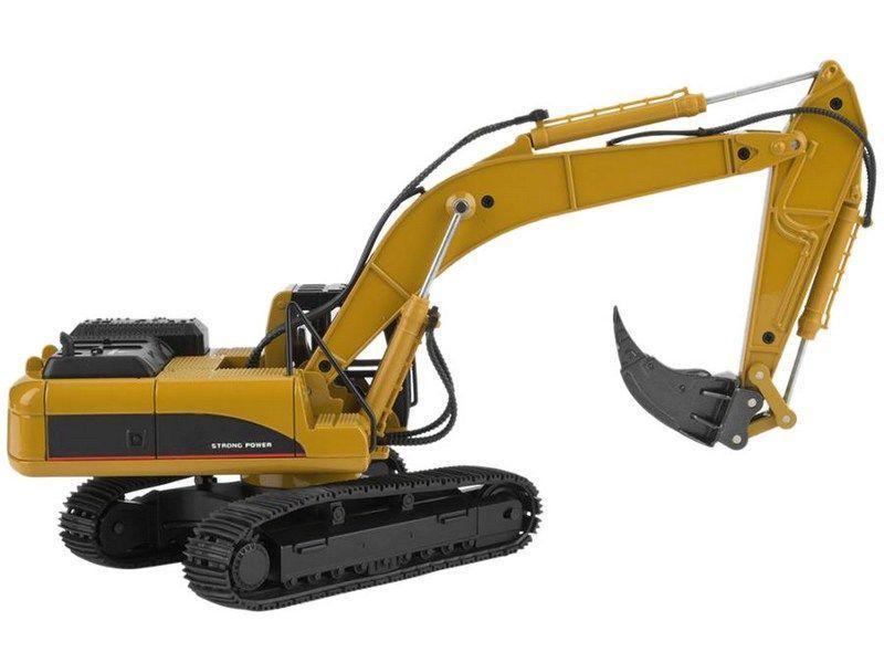 Машинка-экскаватор Hui Na Toys металлический с скарификатором (1916) - фото 2 Машинка-экскаватор Hui Na Toys металлический с скарификатором (1916) - фото 2