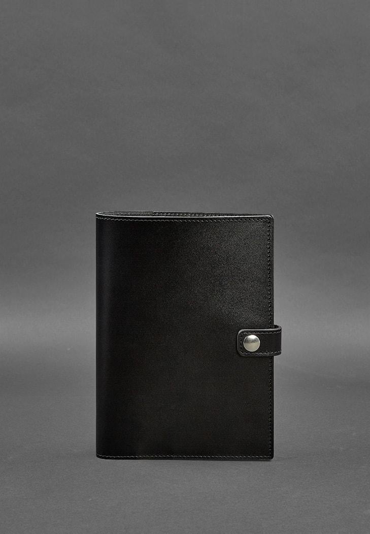 Папка шкіряна софт-бук для блокноту та планшета 10.0 Вугільно-чорний (A-026819)