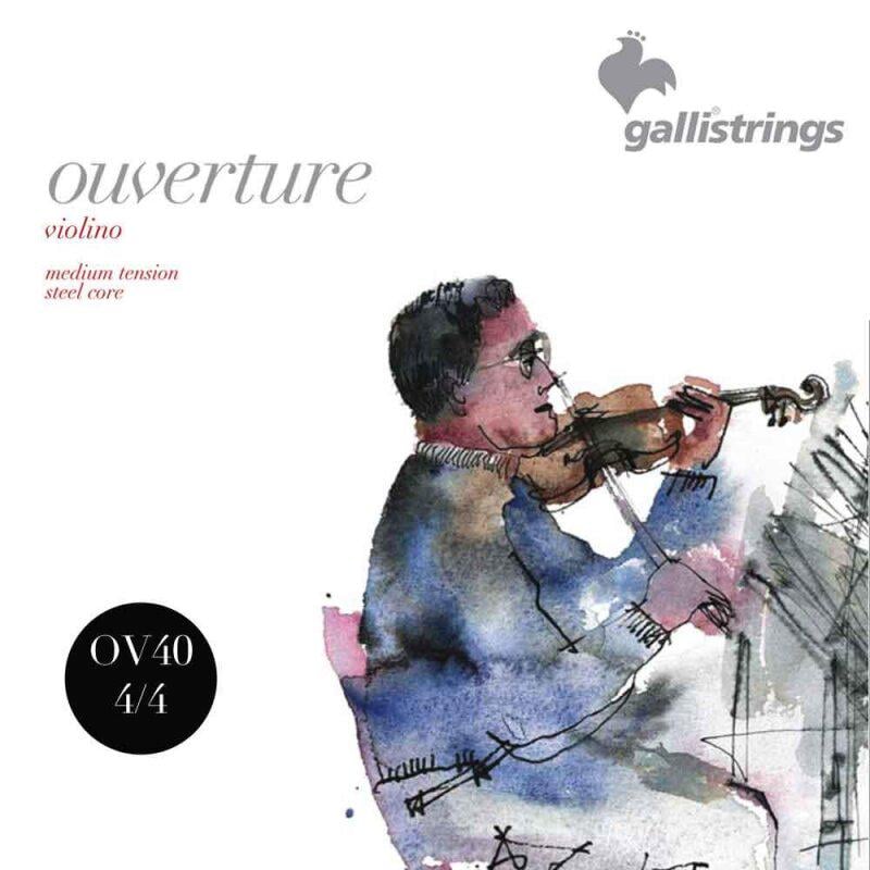 Струны для скрипки Gallistrings OV40 4/4 Ouvertune/MEDIUM/Steel (25491728)