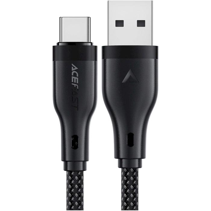 Кабель Acefast C8-04 USB 2.0 USB-A to USB-C 1,2 м 3A Black (6974316282693) Кабель Acefast C8-04 USB 2.0 USB-A to USB-C 1,2 м 3A Black (6974316282693)