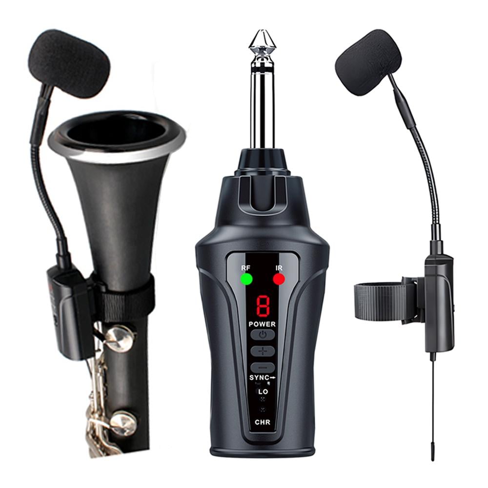 Мікрофон бездротовий для кларнета радіосистема UHF ACEMIC FT-5 2,4G приймач і передавач (0132)