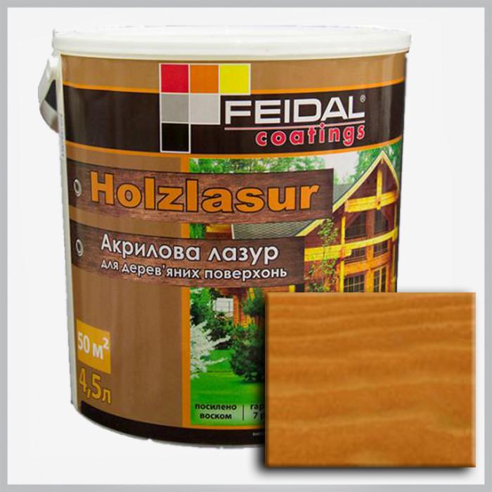 Лазурь акриловая Feidal Holzlasur орегон 9 л (1886455877) - фото 2