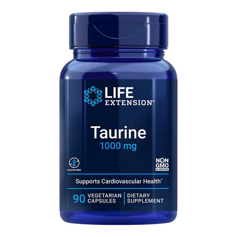 Таурин Life Extension Taurine 1000мг 90 вега-капс. (22815-01)