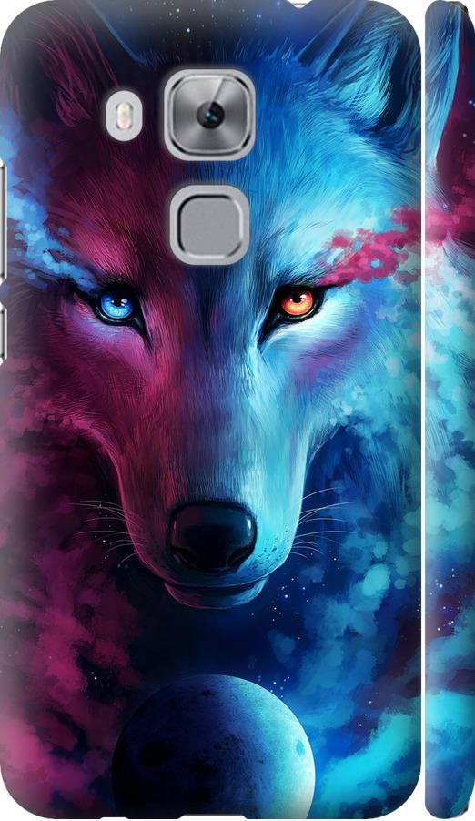 Чехол на Huawei Nova Plus Арт-волк (3999m-961-42517)