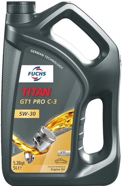 Смазка синтетическая Titan 5W-30 GT1 Pro C-3 XTL-Technologi 5 л (57417)