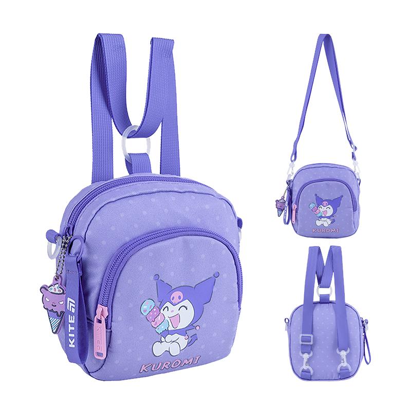 Сумка-рюкзак дитяча KITE Kids Kuromi (HK25-2620-2) - фото 2 Сумка-рюкзак дитяча KITE Kids Kuromi (HK25-2620-2) - фото 2