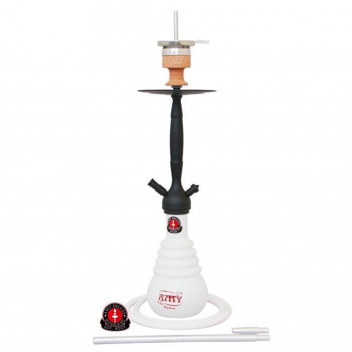 Кальян AMY Deluxe 690 Cityscape Білий (641104076)