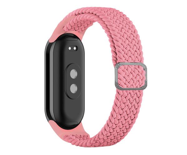 Ремешок Textile Elastic для Xiaomi Smart Band 10 Розовый Ремешок Textile Elastic для Xiaomi Smart Band 10 Розовый