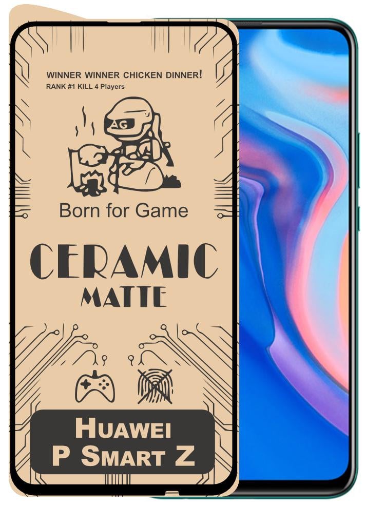 Защитная пленка Ceramic для Huawei P Smart Z керамическая матовая (16522) Защитная пленка Ceramic для Huawei P Smart Z керамическая матовая (16522)