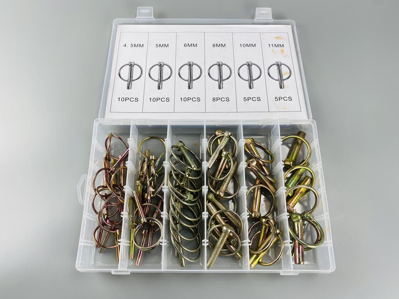 Набор пальцев со шляпкой и стопорный чек (2377001686)