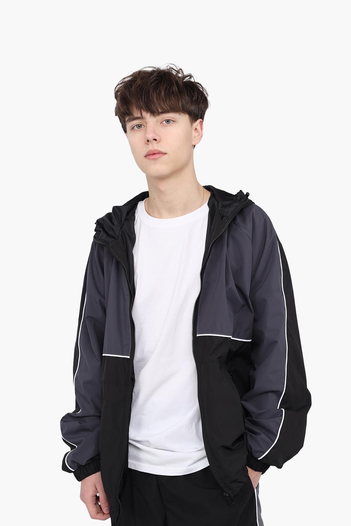 Ветровка мужская ЦБ-00291109 50 см Черный