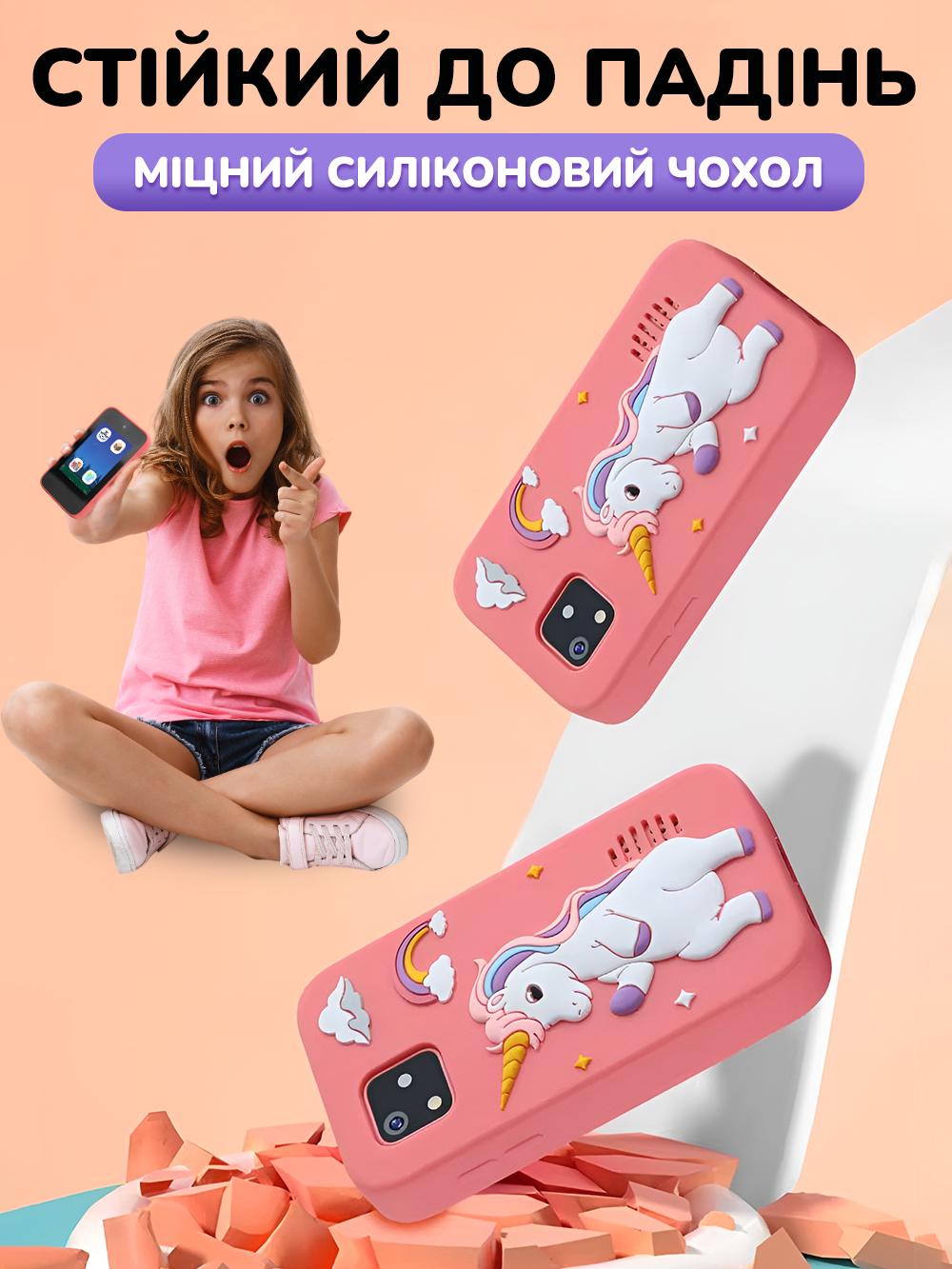 Телефон-іграшка з фотокамерою Andowl P40X1 без SIM-картки Зелений (e5544bc2) - фото 8