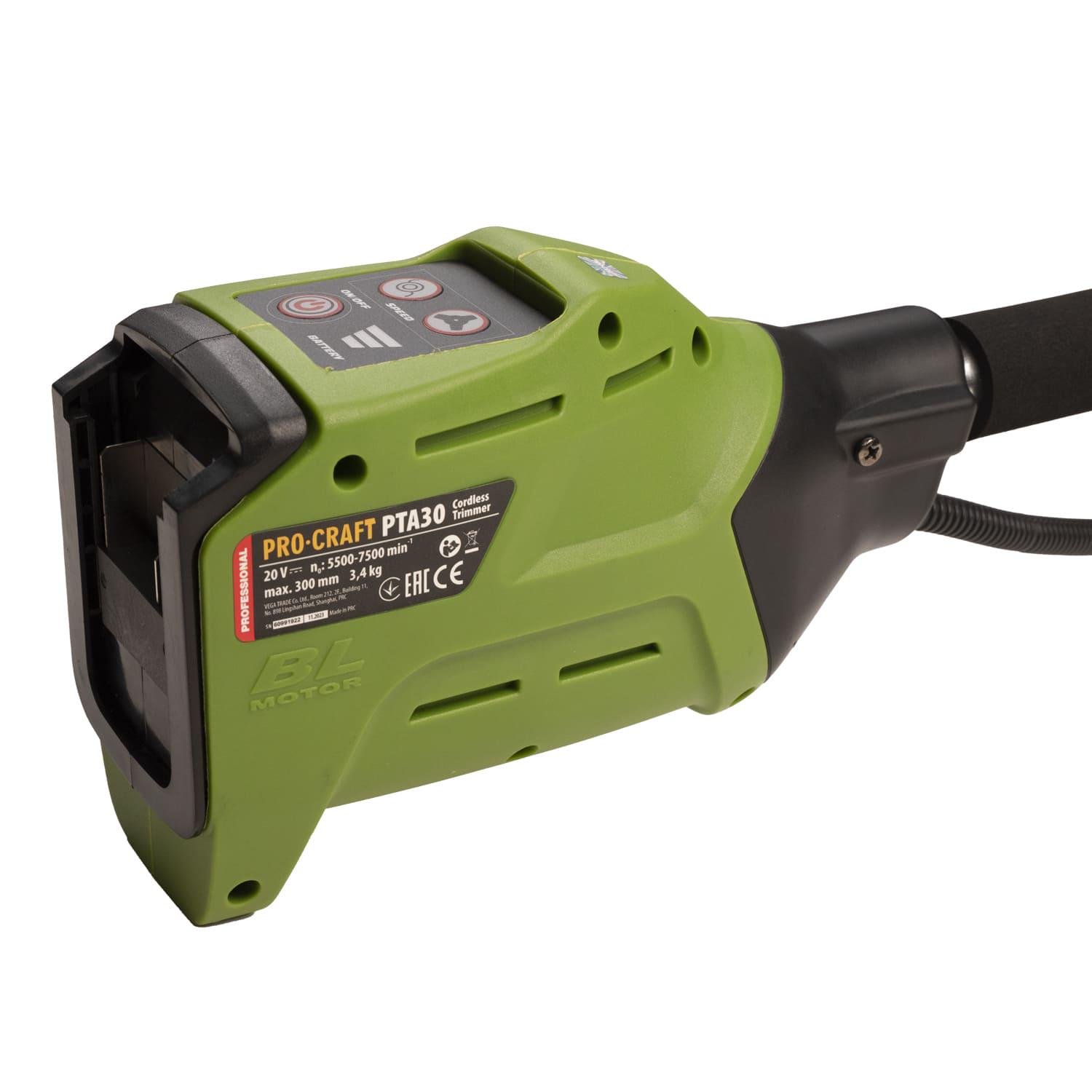 Триммер аккумуляторный Procraft PTA30 без АКБ и ЗУ (030305) - фото 12