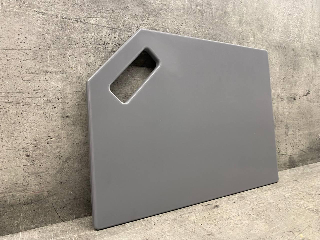 Доска кухонная Gray plain из искусственного акрилового камня 360x260 мм - фото 2 Доска кухонная Gray plain из искусственного акрилового камня 360x260 мм - фото 2