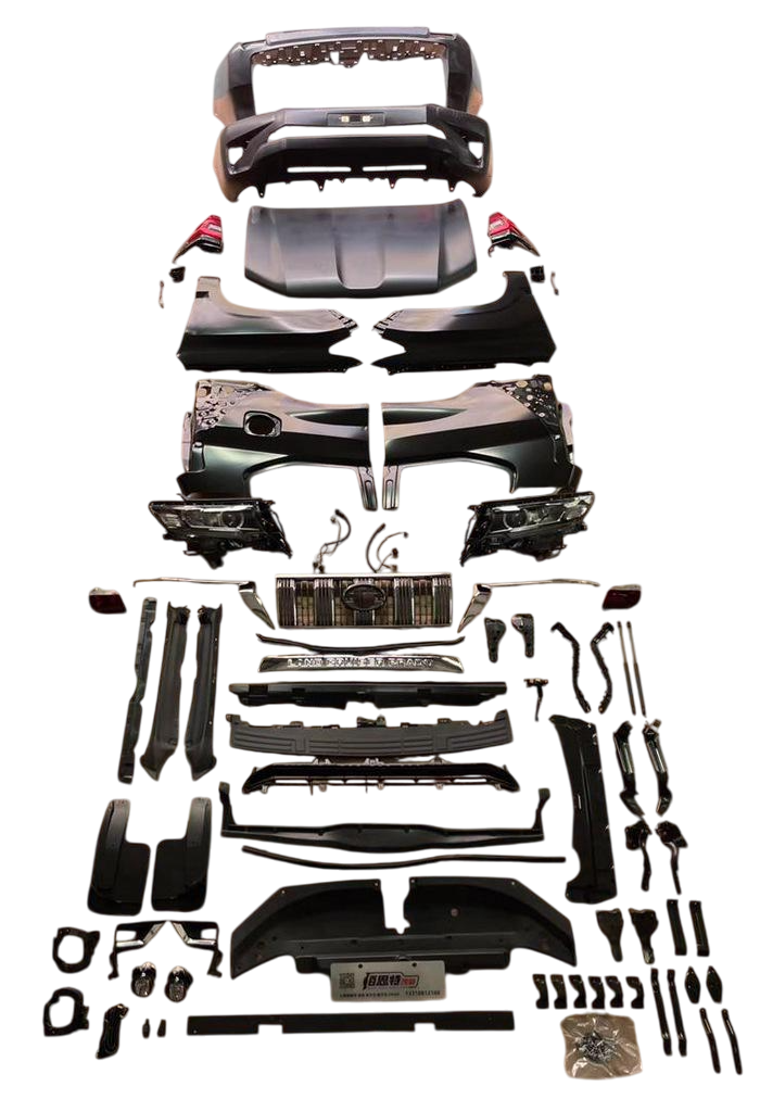 Комплект рестайлинга GBT в Toyota Land Cruiser Prado 150 2017+ для Toyota Land Cruiser Prado 120 (131675)