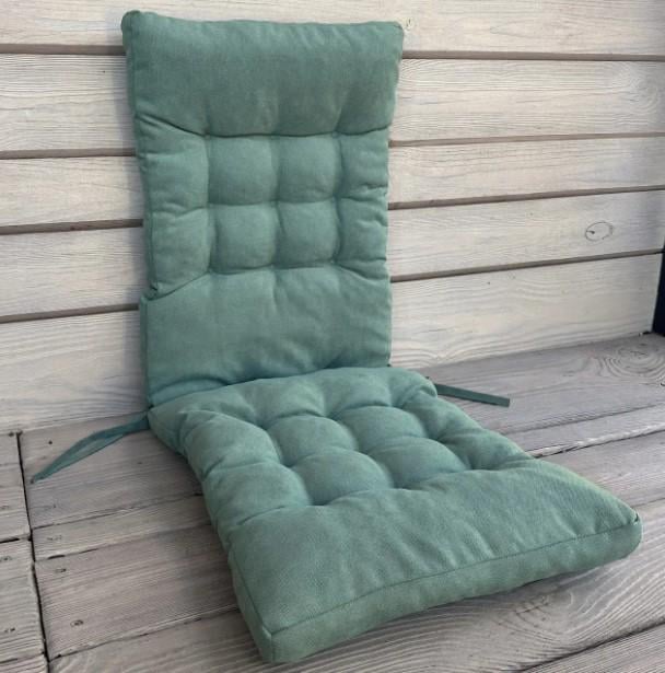 Подушка для стульев/кресел Decorator Copo двойная 40х120х7 см Бирюзовый (84-109) - фото 1 Подушка для стульев/кресел Decorator Copo двойная 40х120х7 см Бирюзовый (84-109) - фото 1