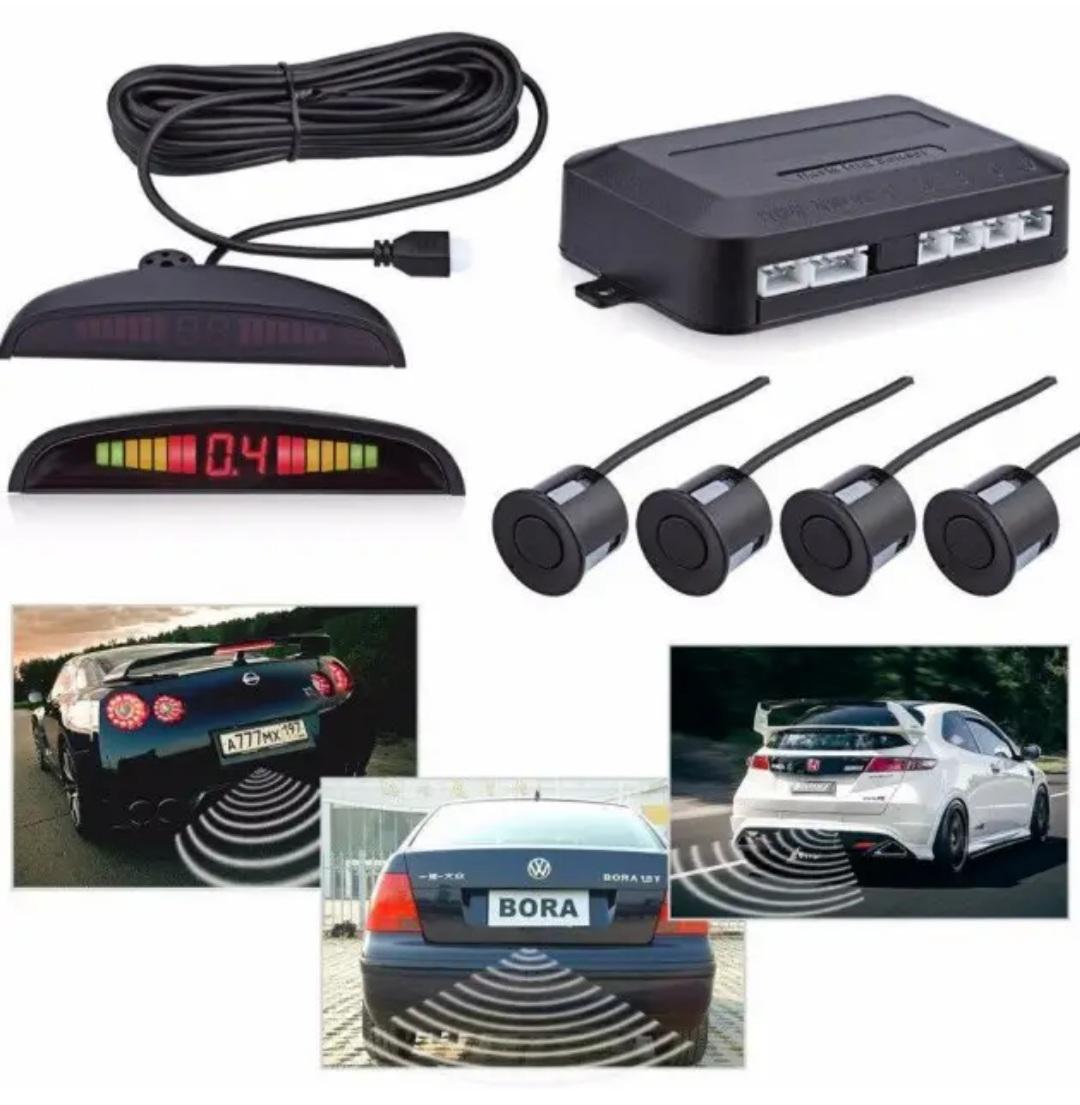 Парктроник Asistant Parking Sensor APS-048 с LED дисплеем на 4 датчика Черный - фото 2 Парктроник Asistant Parking Sensor APS-048 с LED дисплеем на 4 датчика Черный - фото 2