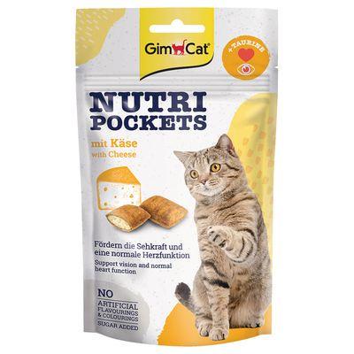 Ласощі для котів GimCat Nutri Pockets Käse з сиром 60 г (22394008)