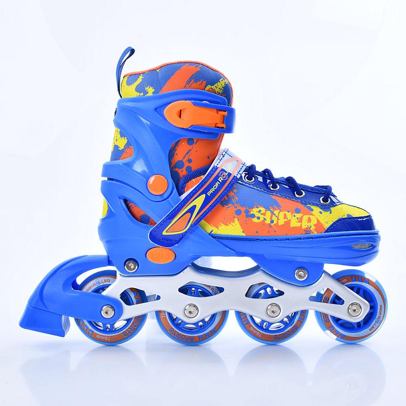 Ролики дитячі розсувні Profi A4149-S-BL р. 31-34 Синій