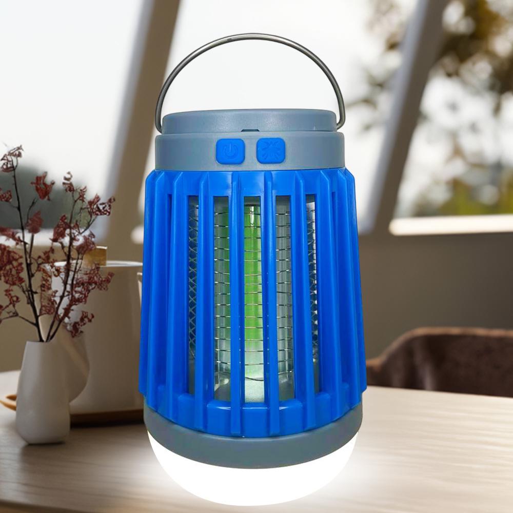 Акумуляторна LED лампа з антимоскітною пасткою SunLight 2в1 W851 Синій - фото 3 Акумуляторна LED лампа з антимоскітною пасткою SunLight 2в1 W851 Синій - фото 3