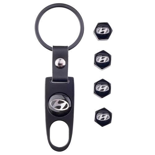 Колпачки на ниппель модельные с брелоком CN HYUNDAI (00000063833)