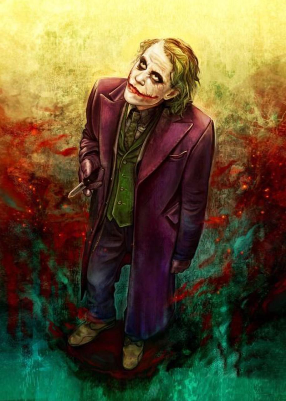 Картина постер Gee! Joker Джокер фан 40х60 см JK.09.038