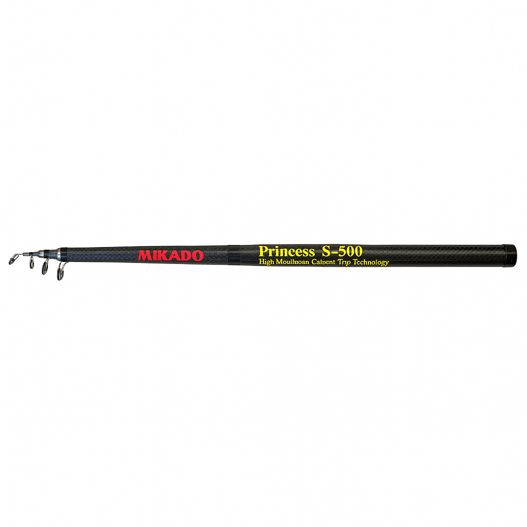 Вудилище болонське Mikado Princess GL5833 5 м Чорний
