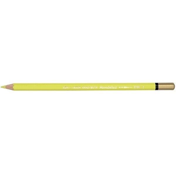 Олівець акварельний MONDELUZ 3720/2 Lemon yellow (8593539097617)