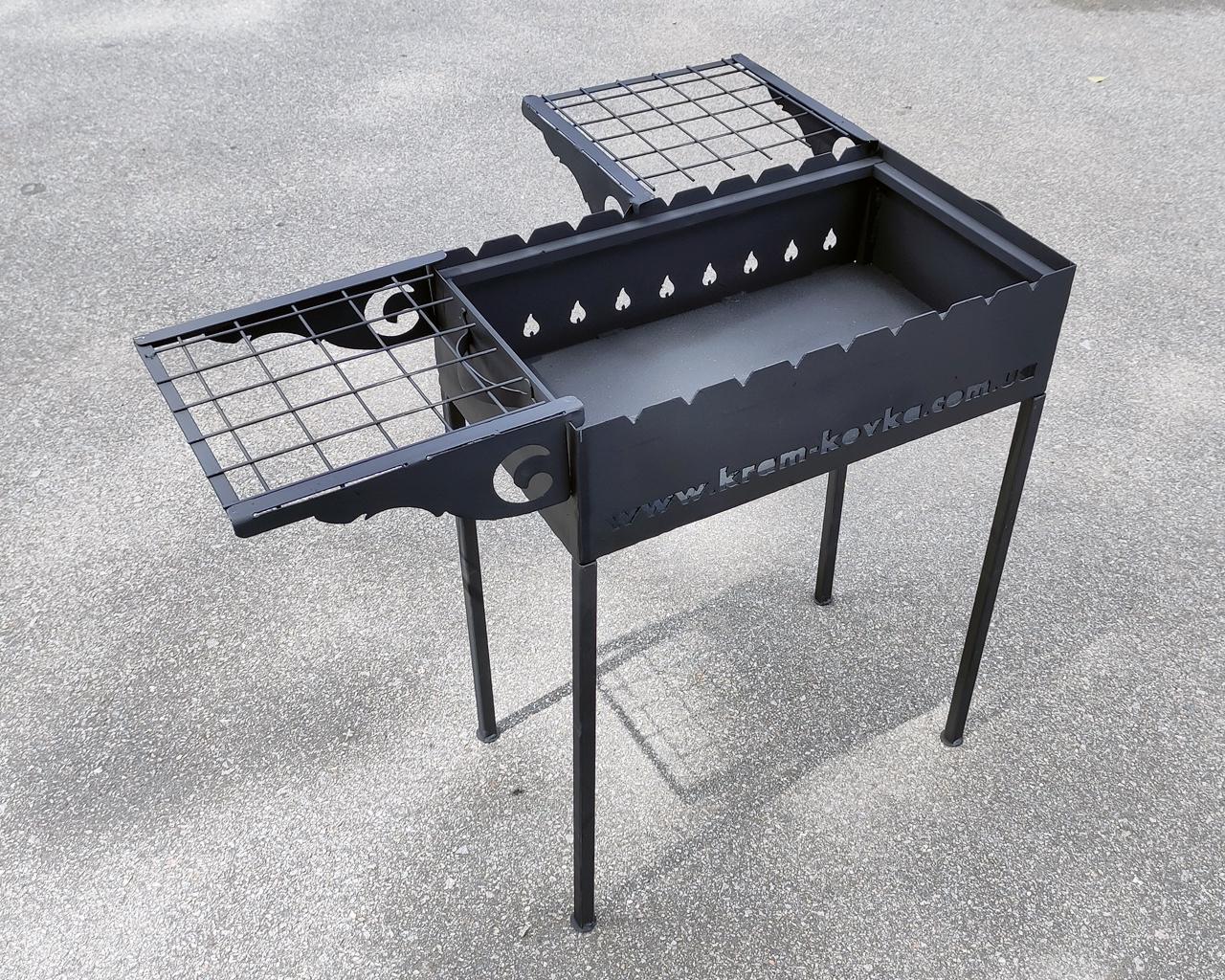 Мангал Kram-kovka со съемными ножками и боковушками 2 мм - фото 6 Мангал Kram-kovka со съемными ножками и боковушками 2 мм - фото 6