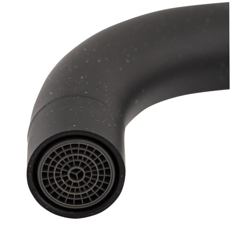 Мойка кухонная Valetti 36 со смесителем 780x435 мм Черный - фото 9