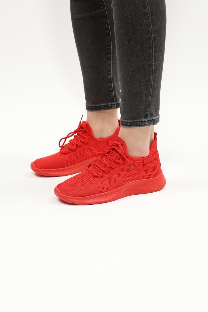 Кроссовки женские демисезонные LONZA р. 36 Красный (174633)