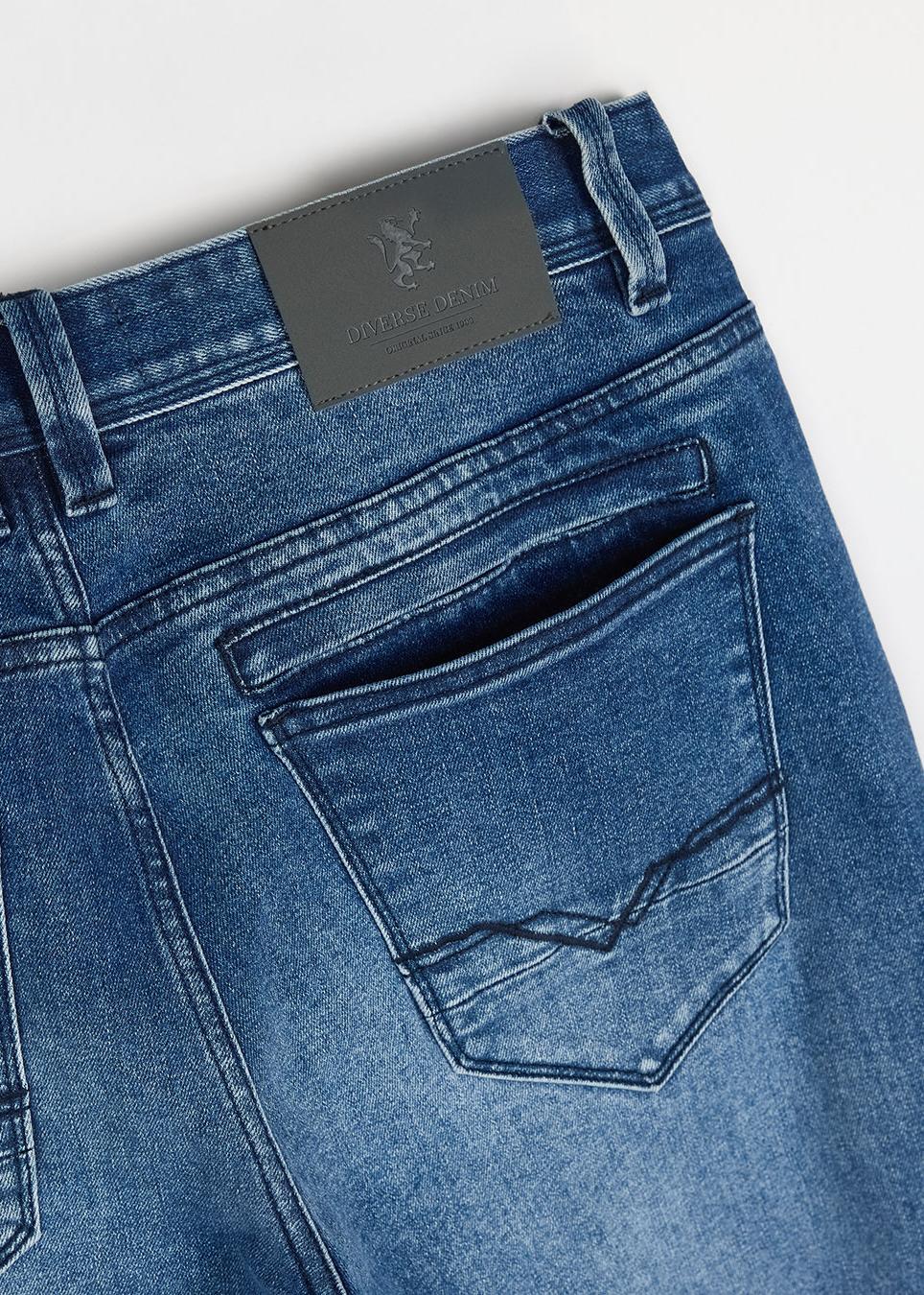Джинси чоловічі Diverse KRISTOFER 252 р. 33/32 Блакитний (5905384106155) - фото 4