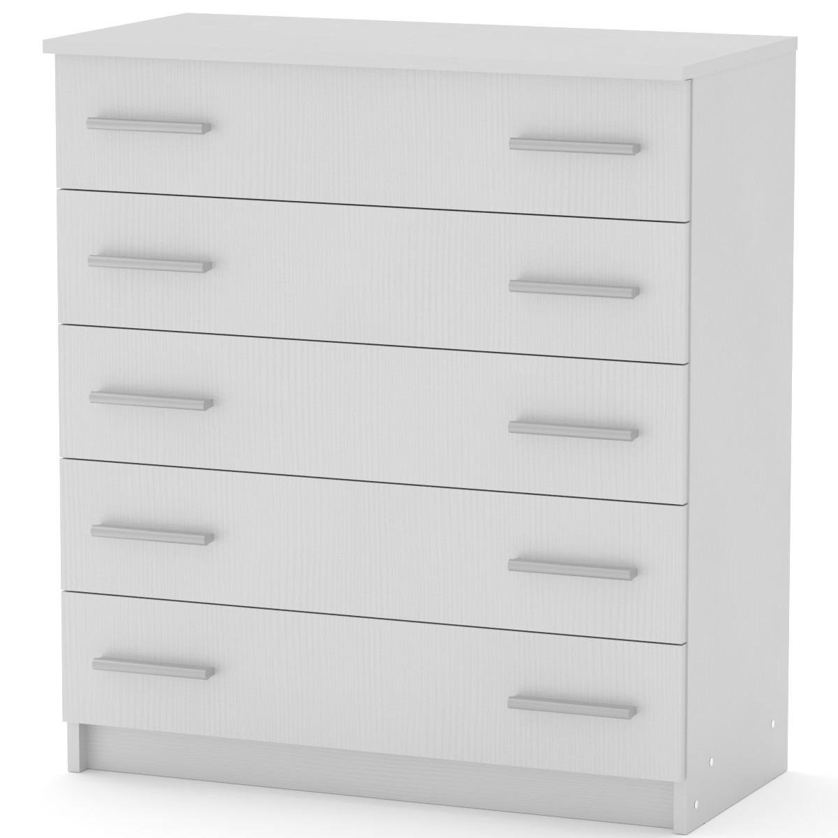 Комод Компанит-5П Нимфея Альба (432_komp_N_NM) - фото 1