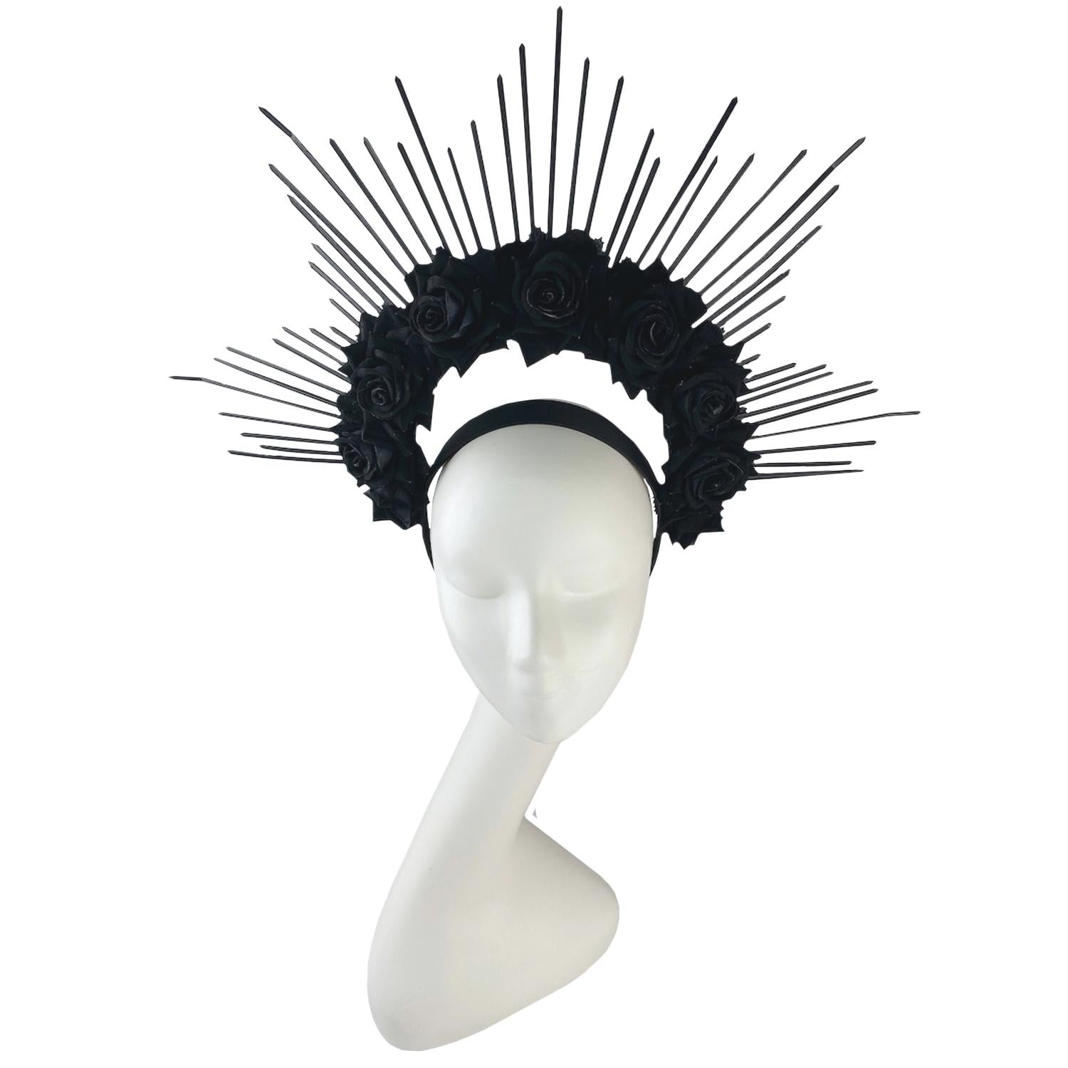 Обруч Seta Decor ROMANA (21-581BLK-BLK)