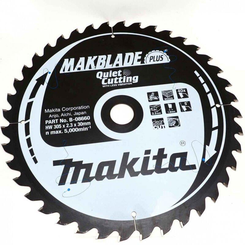 Диск пиляльний по дереву Makita Makblade Plus 305х30 мм 40T