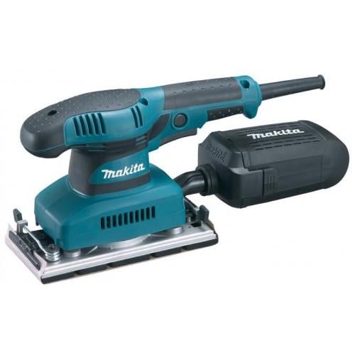 Вибрационная шлифовальная машина Makita BO3710 мощностью 190 Вт с эффективной системой пылеудаления (4726)
